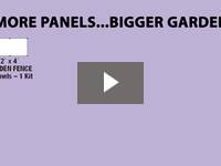 Video for Expandable Modular Garden Fence Kit
