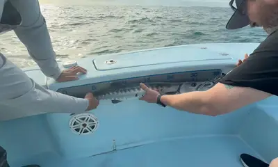 Capt Zac did great!! Caught lots of fish !