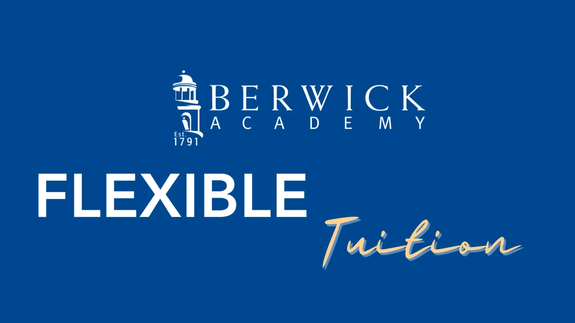 Berwick Academy, Pre-K to Grade 12 Private School