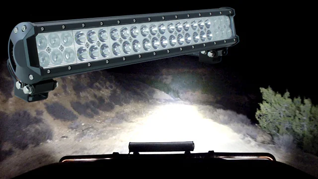 12 INCH 540W Barre LED Rampe Light Bar Phare de Travail SUV ATV