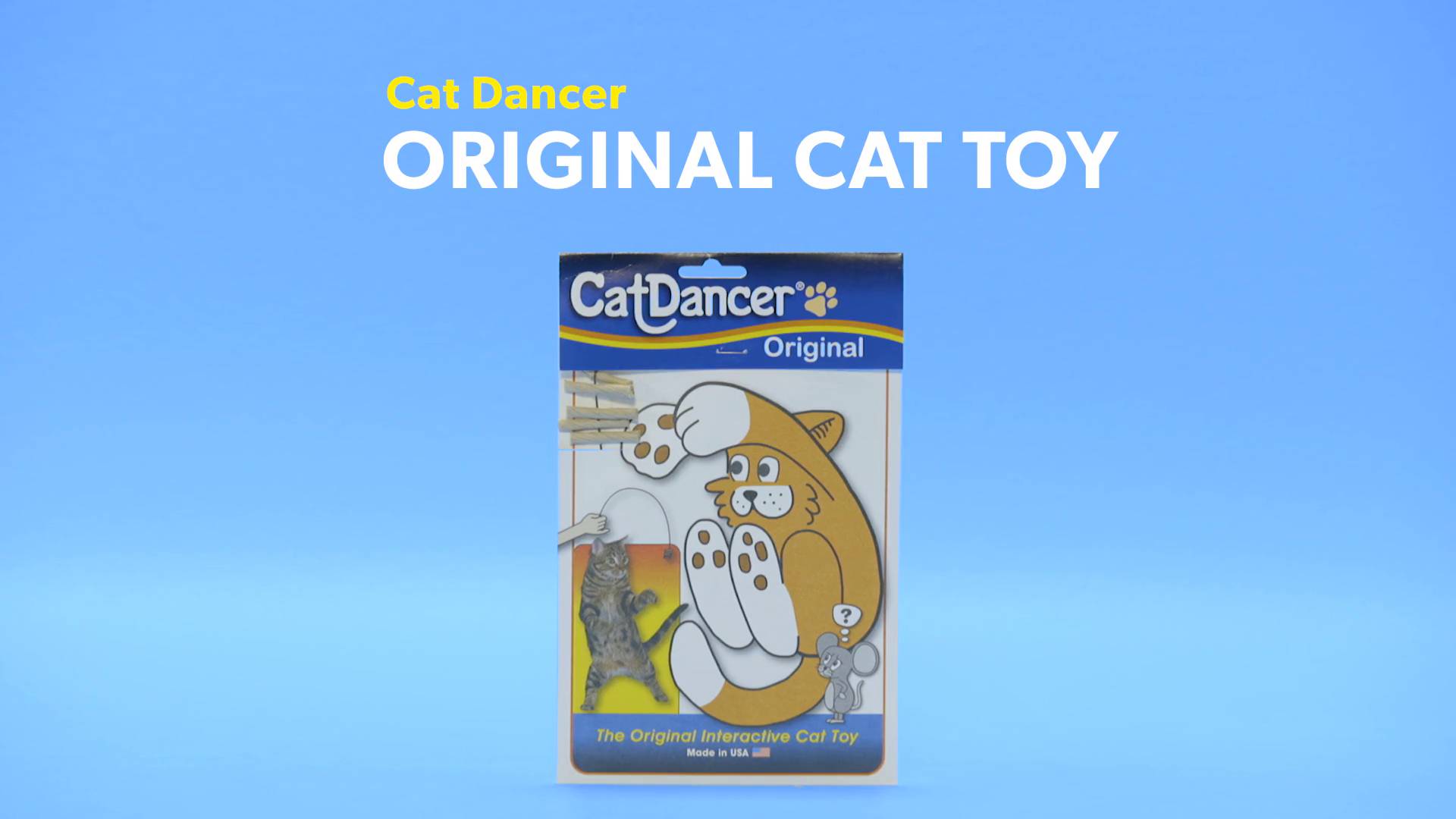 Cat dancer original cat sales toy