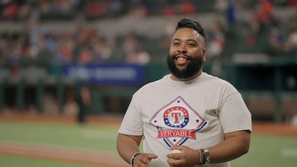 Dallas College Baseball Standout Has 'Great Time' Throwing Out Rangers  First Pitch — Dallas College Blog