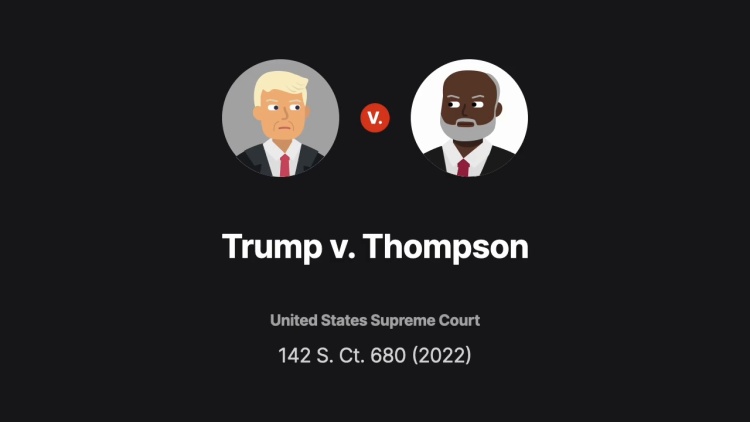 Trump v. Thompson