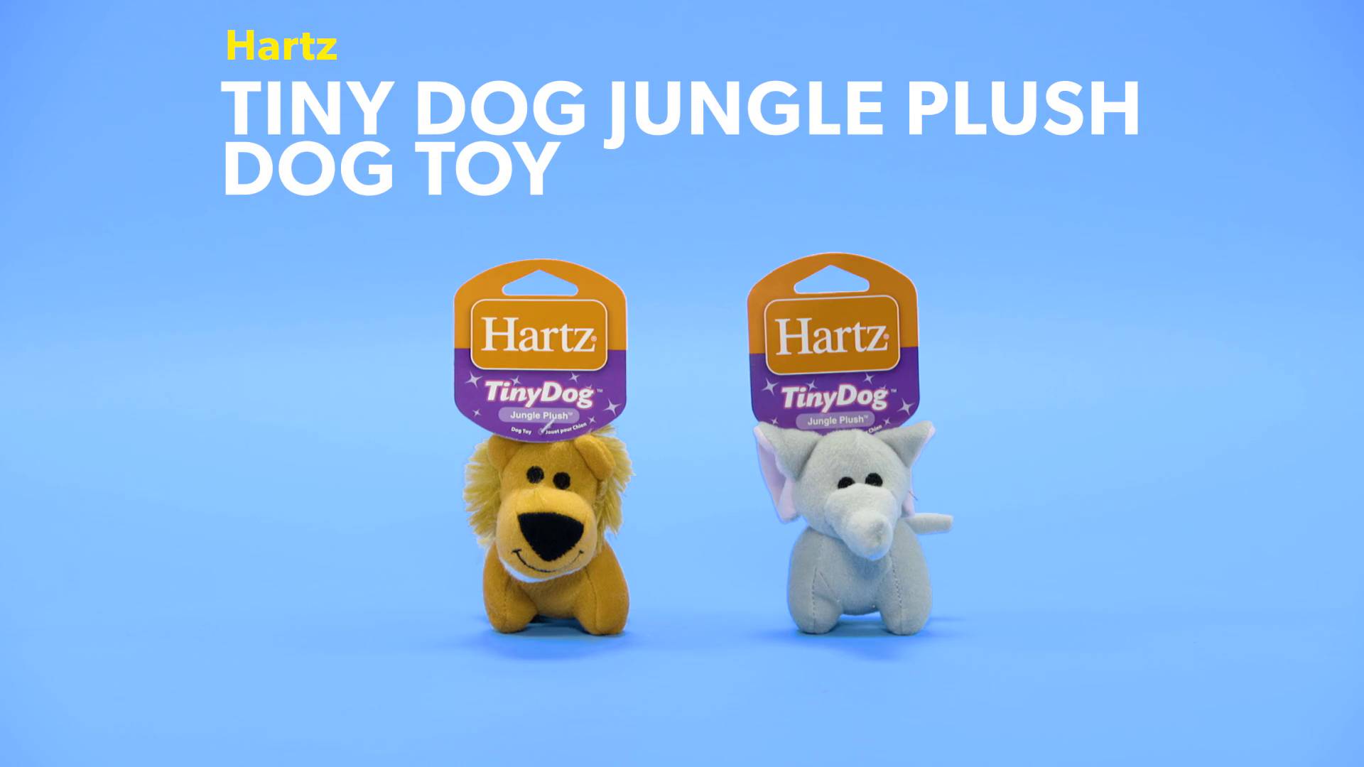 hartz tiny dog jungle plush