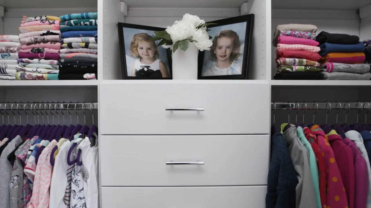 The Best Way to Organize your Baby's Closet - at home with Ashley