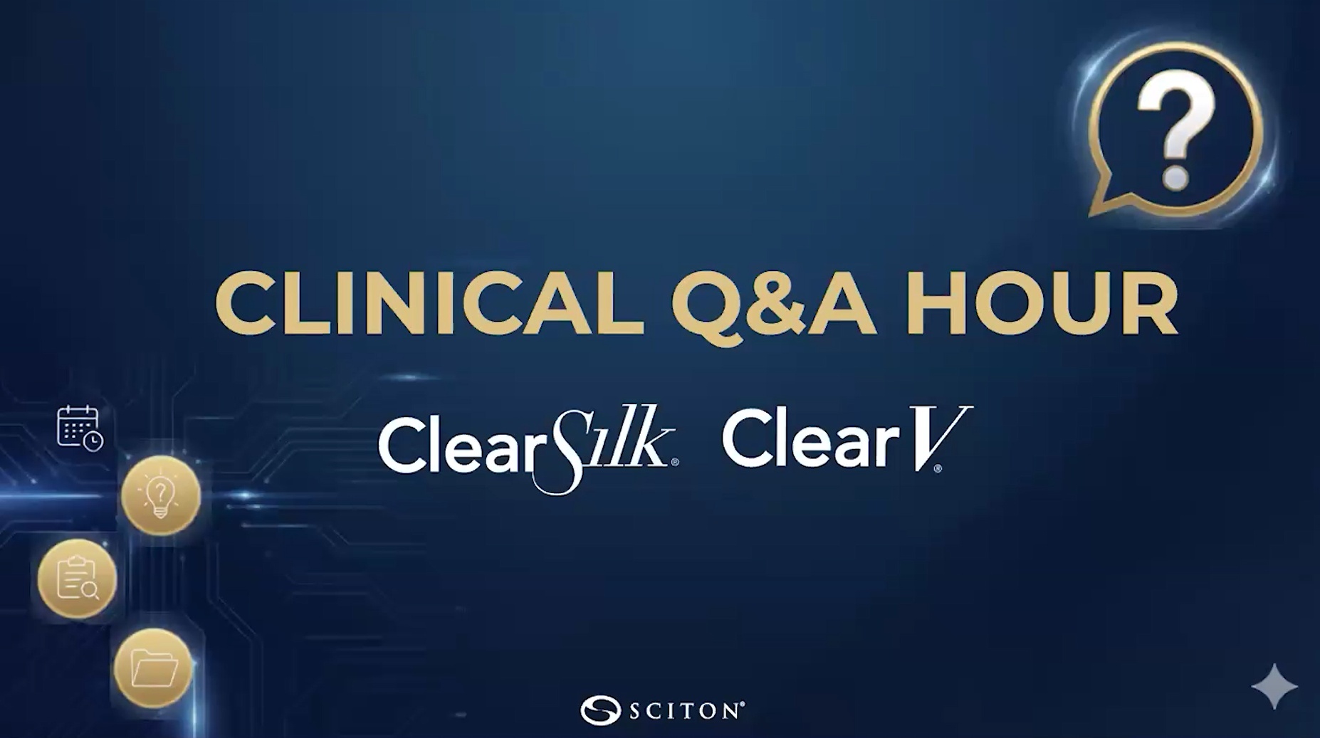 Thumbnail for Clinical Q&A Hour for ClearV & ClearSilk