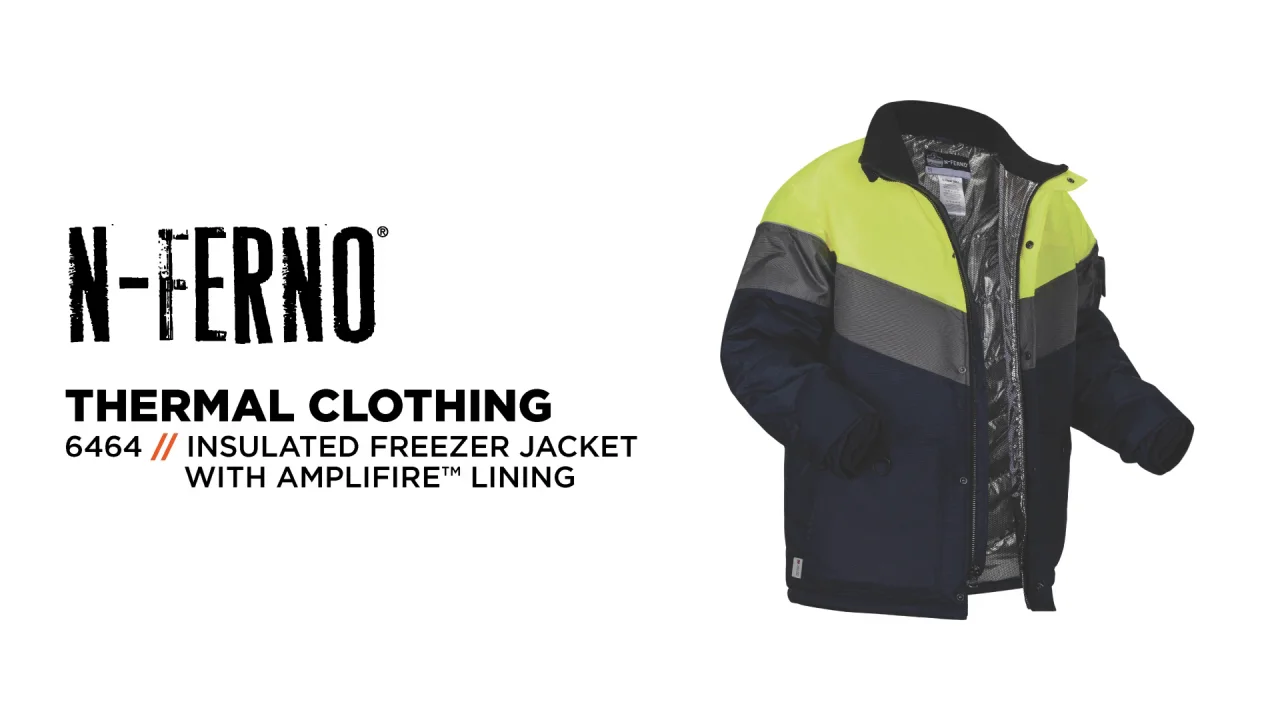 N-Ferno 6464 Freezer Jacket with AmpliFIRE Lining for Extreme