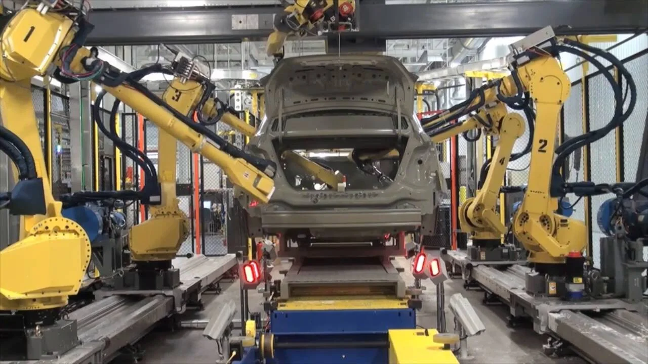 Automotive Robots Used in Car Manufacturing Automation FANUC America