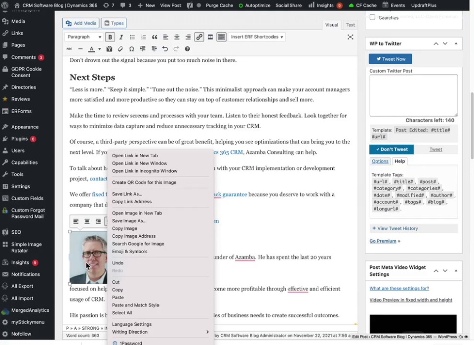How to Create an Author Bio for Your Blog Posts content media