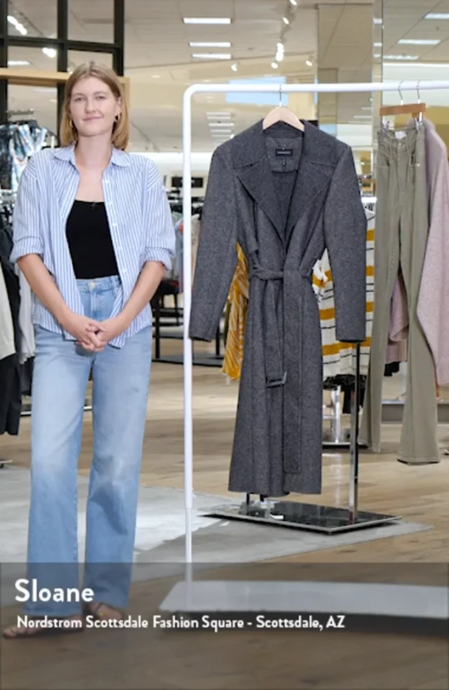 BCBGMAXAZRIA Belted Trench Coat | Nordstrom