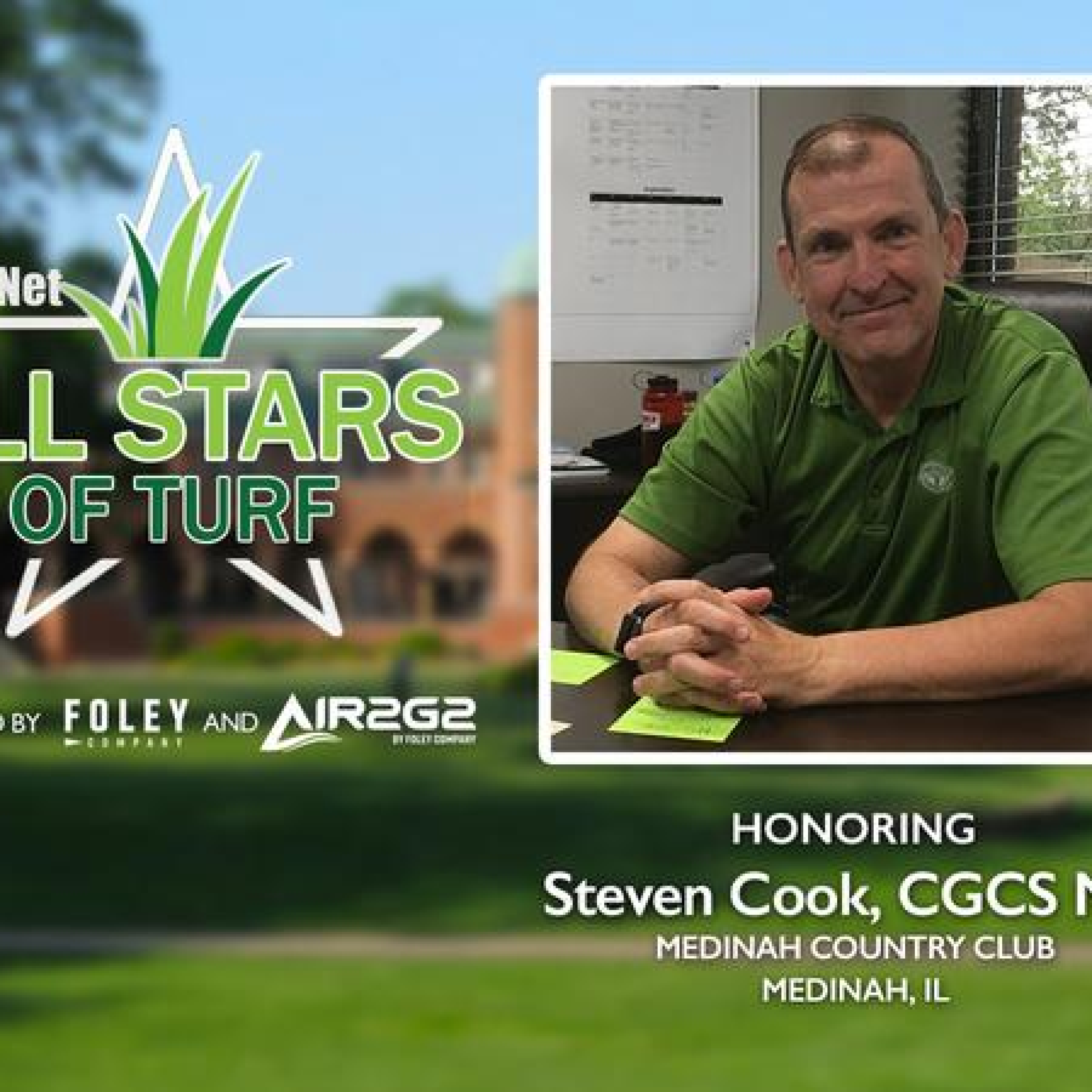All Star of Turf: Steve Cook, CGCS MG