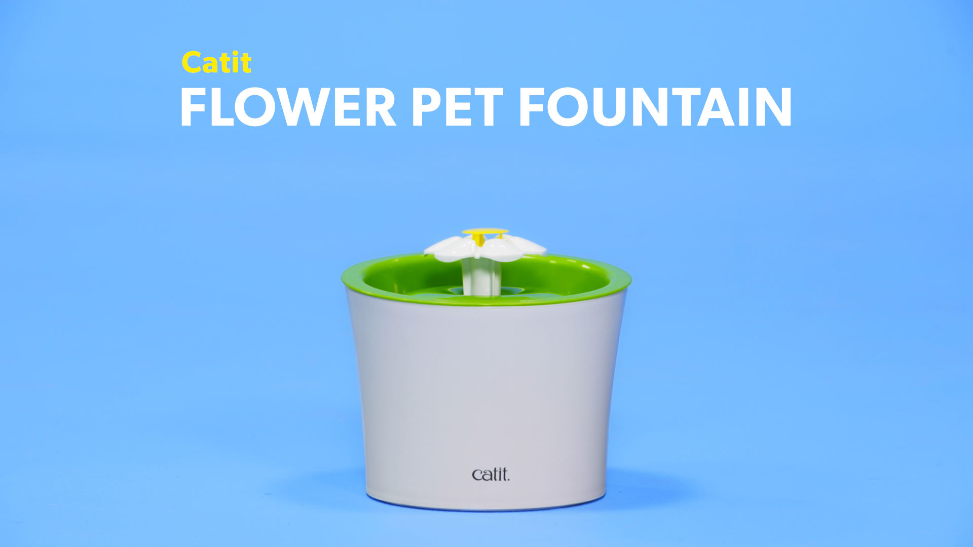 Flower clearance pet fountain