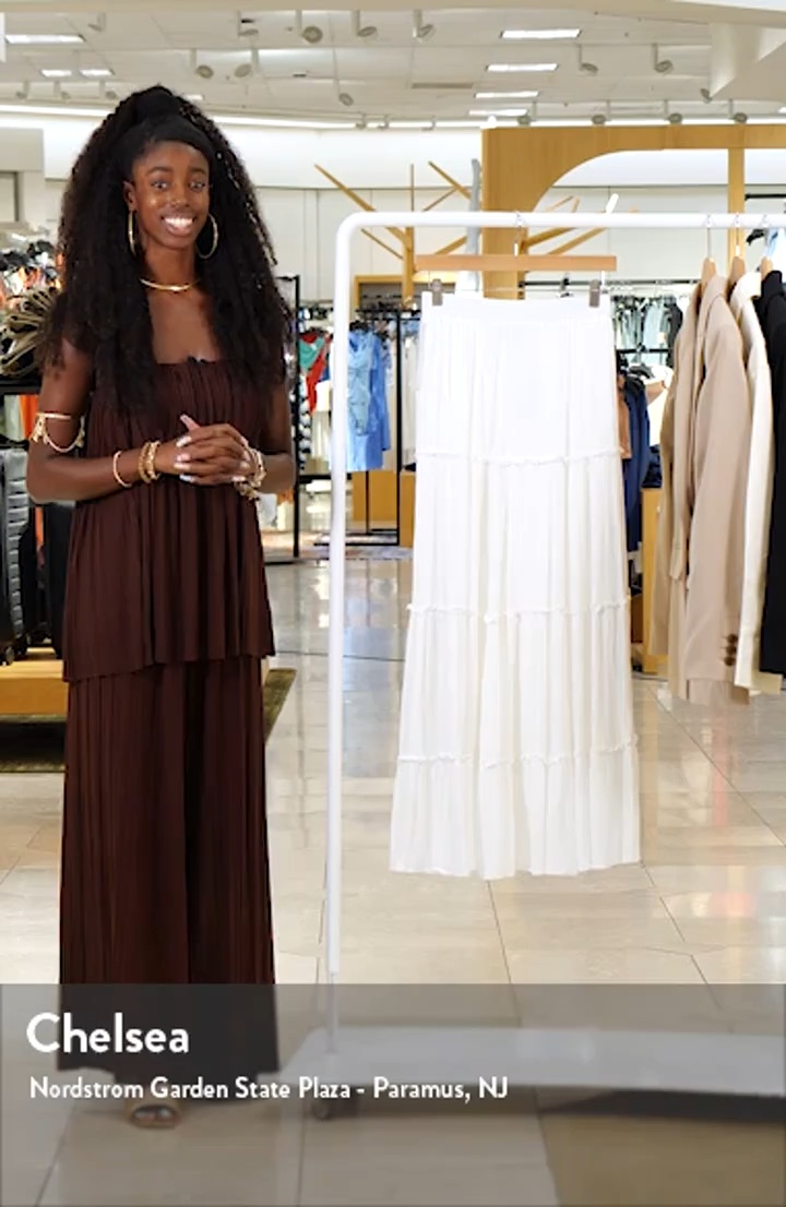 Princess Polly Miriah Tiered Maxi Skirt | Nordstrom