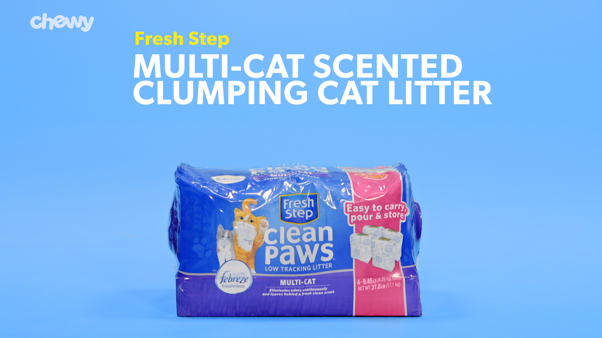 chewy cat litter fresh step