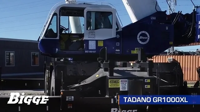 Tadano GR-1000XL-2 Crane Overview and Specifications | Bigge.com Tadano GR-1000XL-2 Crane Overview and Specifications | Bigge.com
