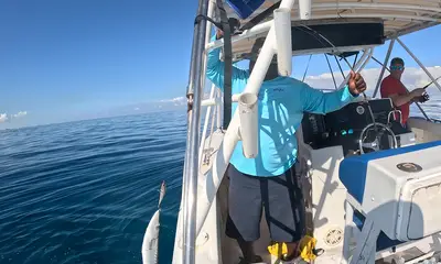 bella mattinata di pesca