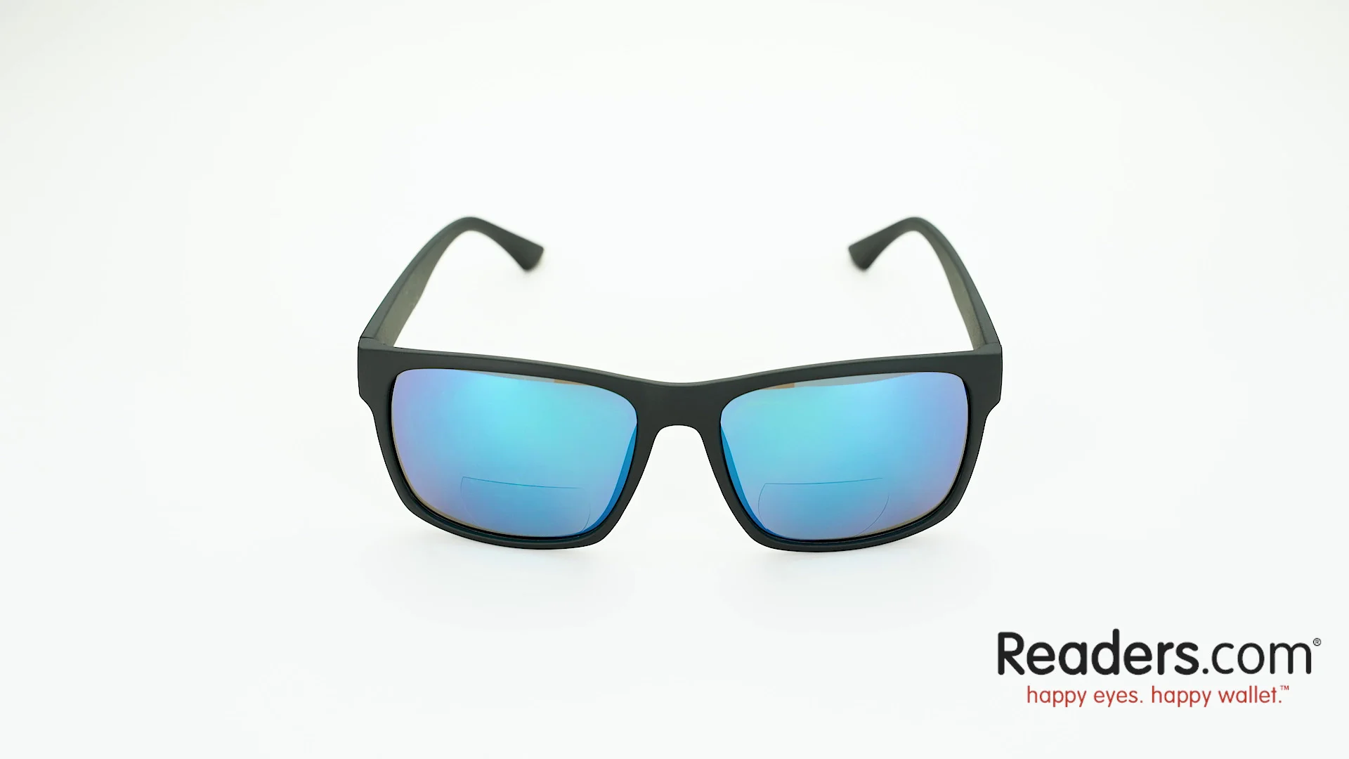 mirrored bifocal sunglasses