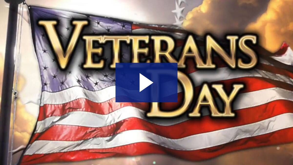 Veterans Day Message
