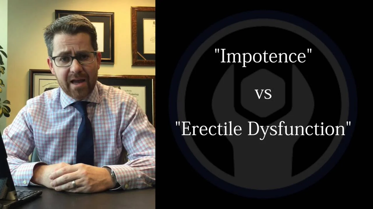 Difference between impotence and erectile dysfunction