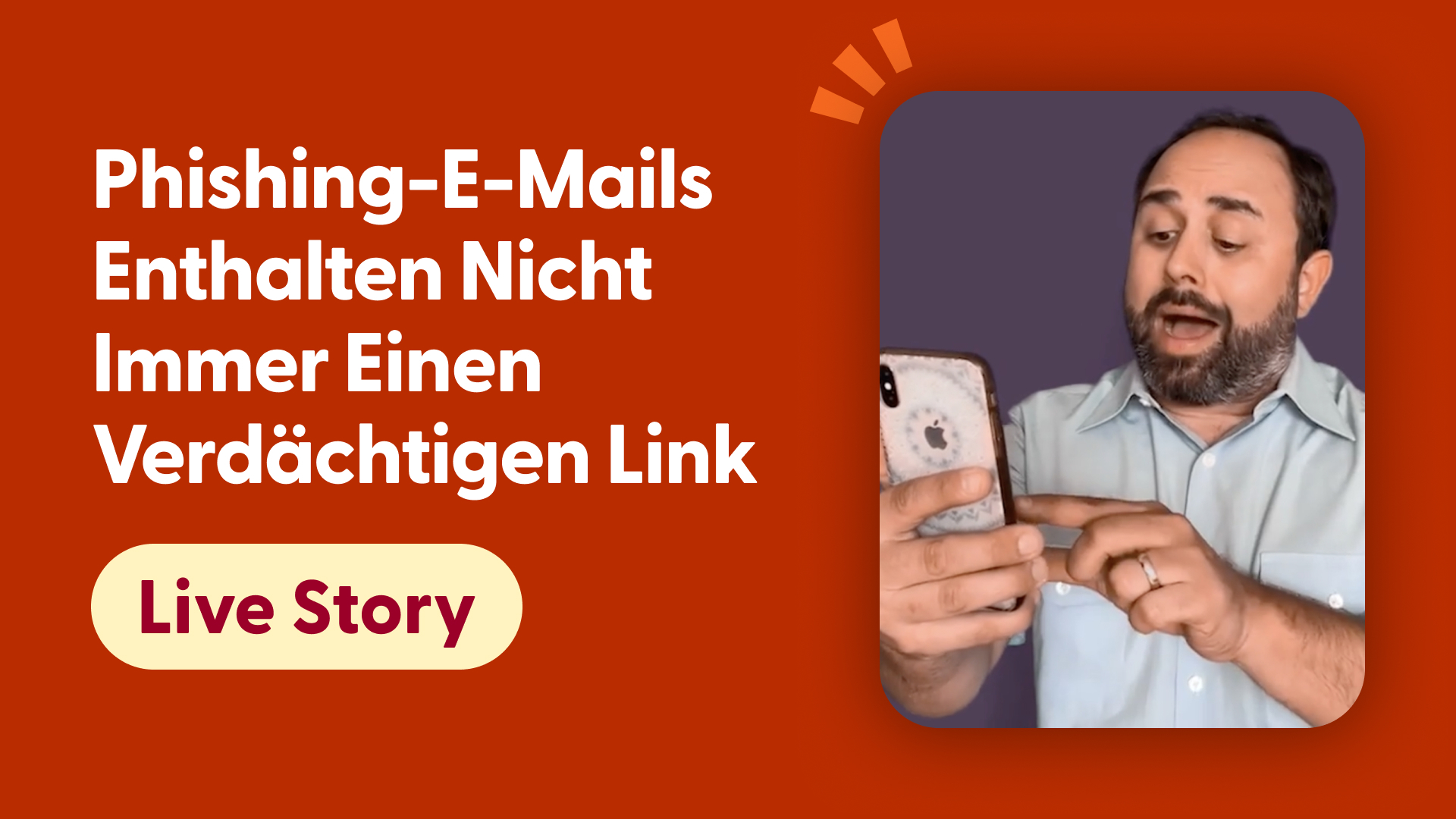 Phishing-E-Mails enthalten nicht immer einen verdächtigen Link