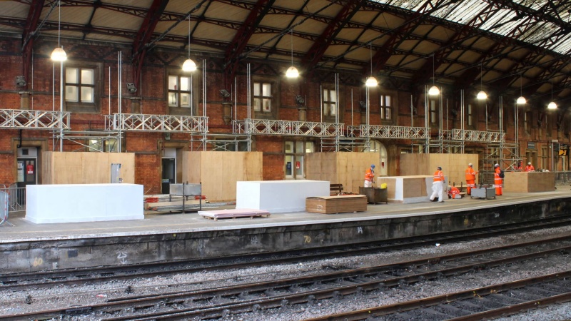 Bristol Temple Meads Station Refurbishment - Christmas Blockade and Scaffolding Works