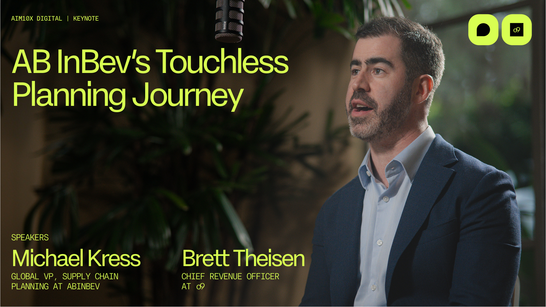 aim10x Digital 2026 | AB InBev’s Touchless Planning Journey - Shortened