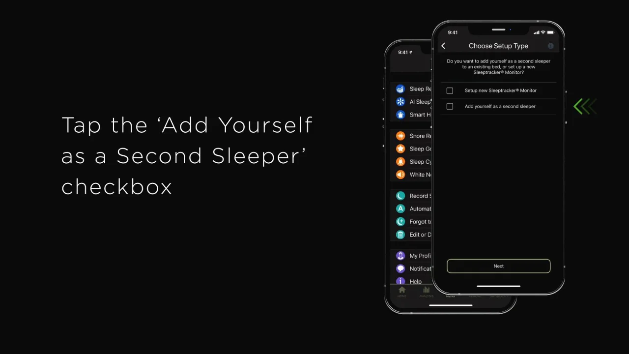 How do I add a second sleeper to my first generation Sleeptracker®-AI app?  – Tempur-Pedic