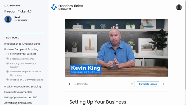 Amazon FBA Course | Helium 10