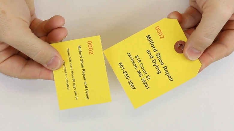 Custom Repair Tags