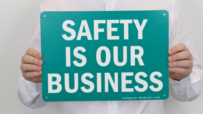 Safety Slogan Signs