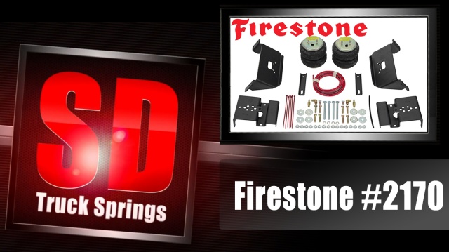 Firestone W217602070 Ride-Rite Front Kit for Ford F53 1999-2007 Firestone Ride-Rite FIR:2070 