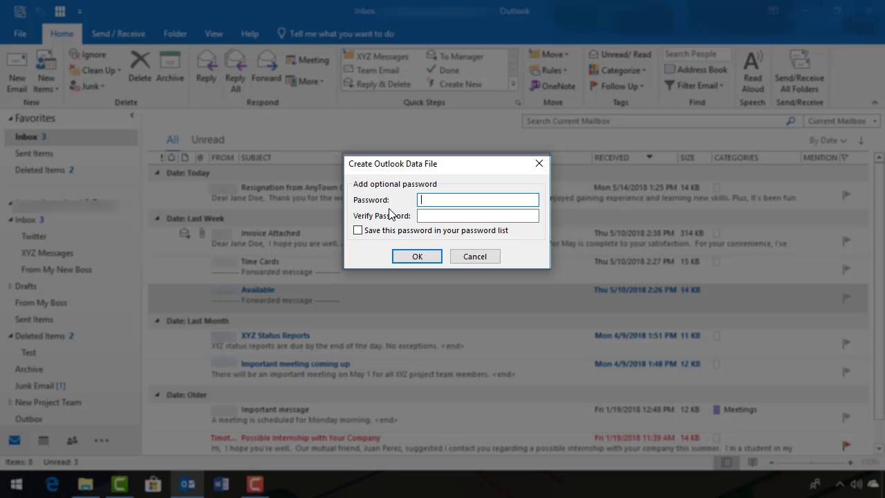 Cách sao lưu tất cả email Microsoft Outlook của bạn 2