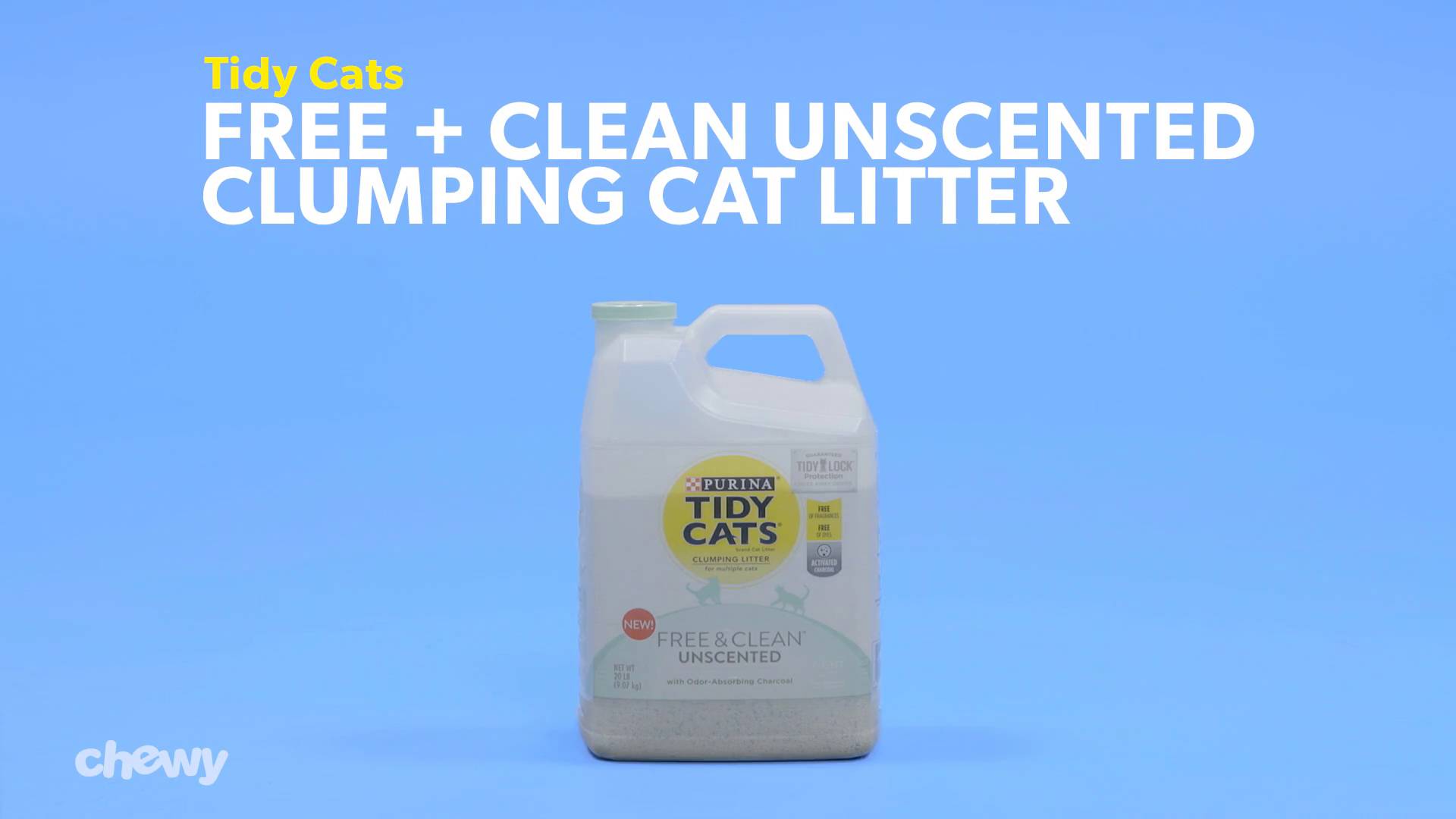 tidy cats free & clean unscented