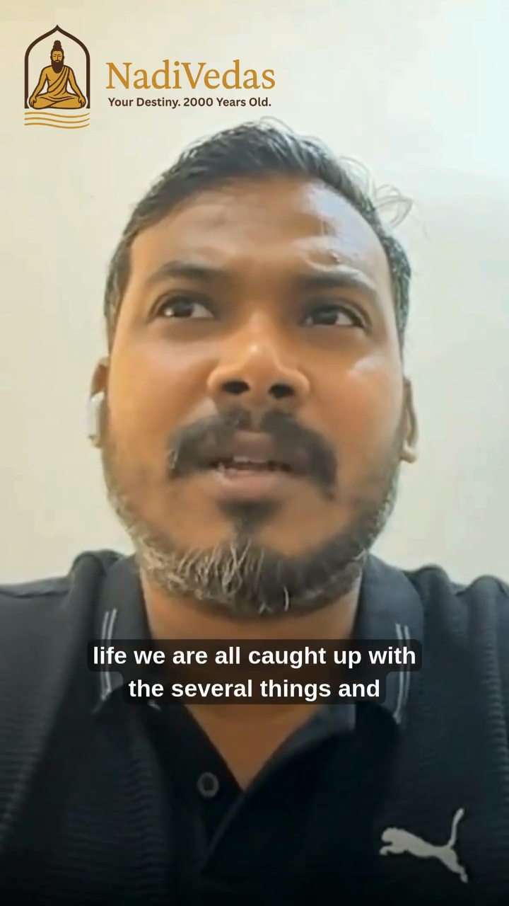 Sagar Charan Das in their Nadi Vedas video review