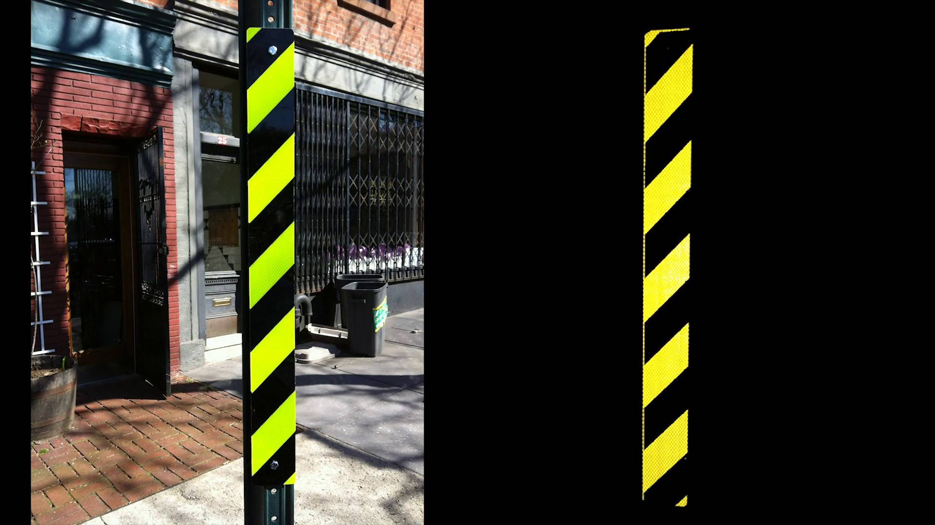 Reflective Post Panels