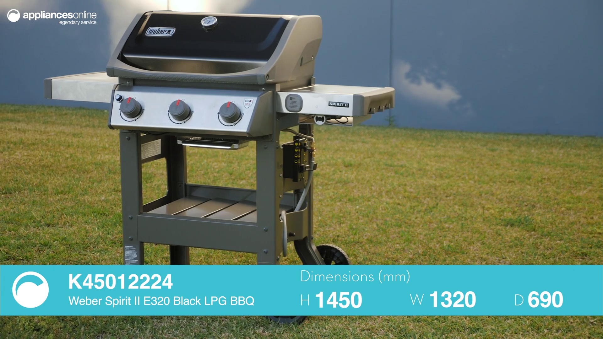 Weber spirit cheap ii e320