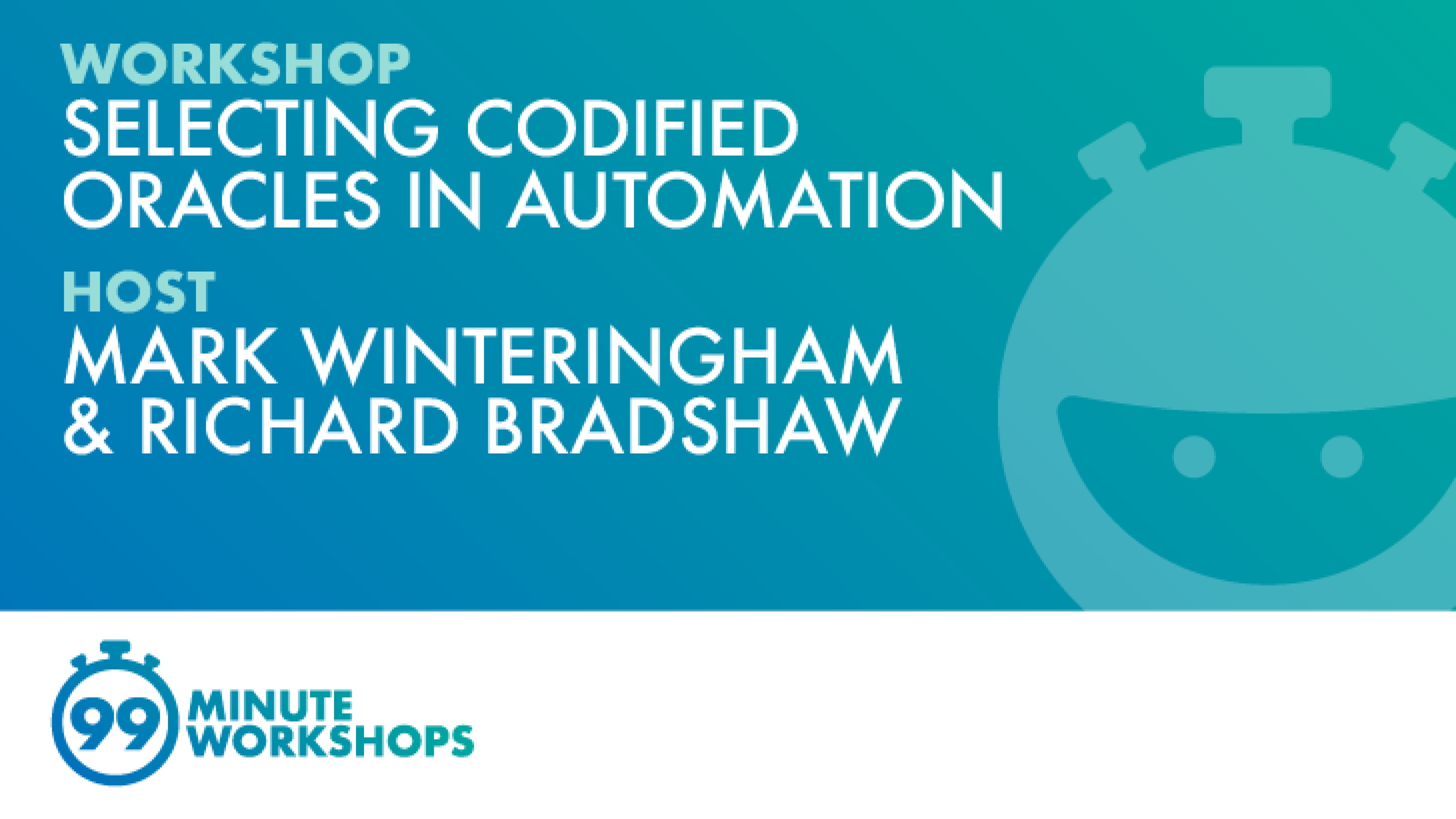 Managing Codified Oracles in Automation