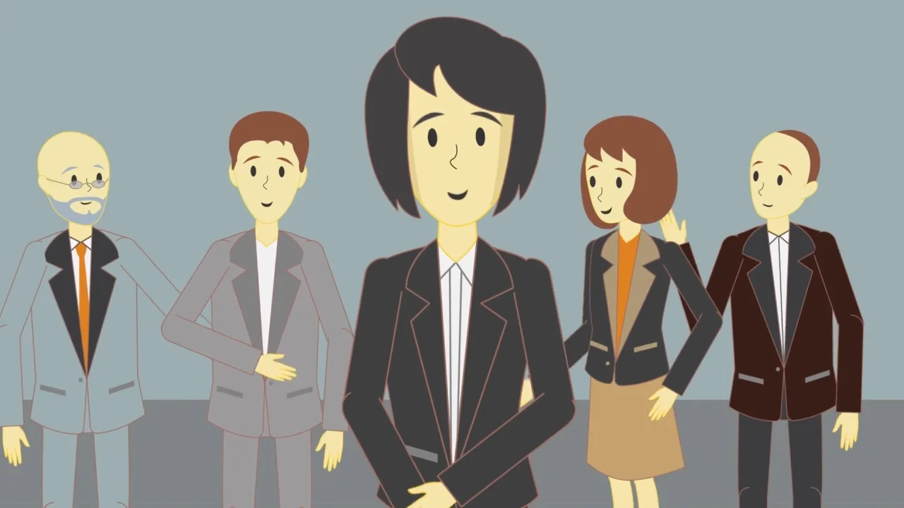 business people standing png