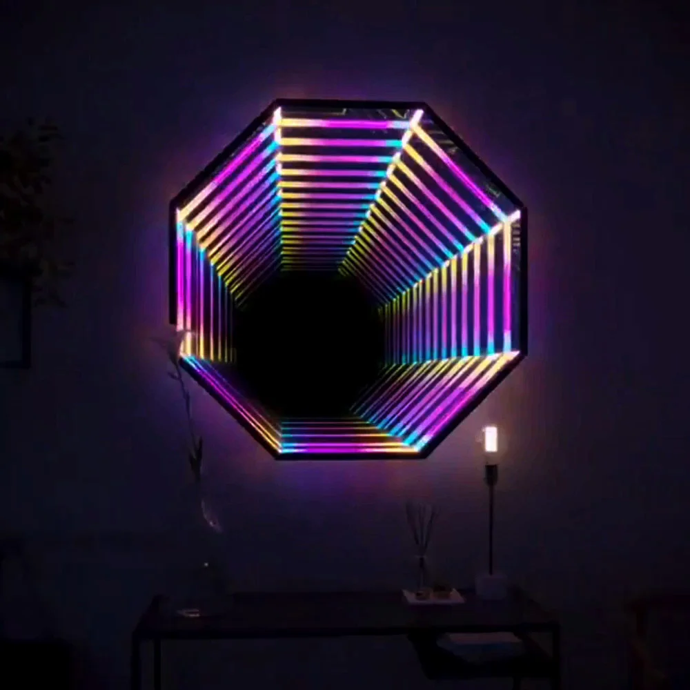3d Octagon Portal Infinity Mirror Light – Iluminating