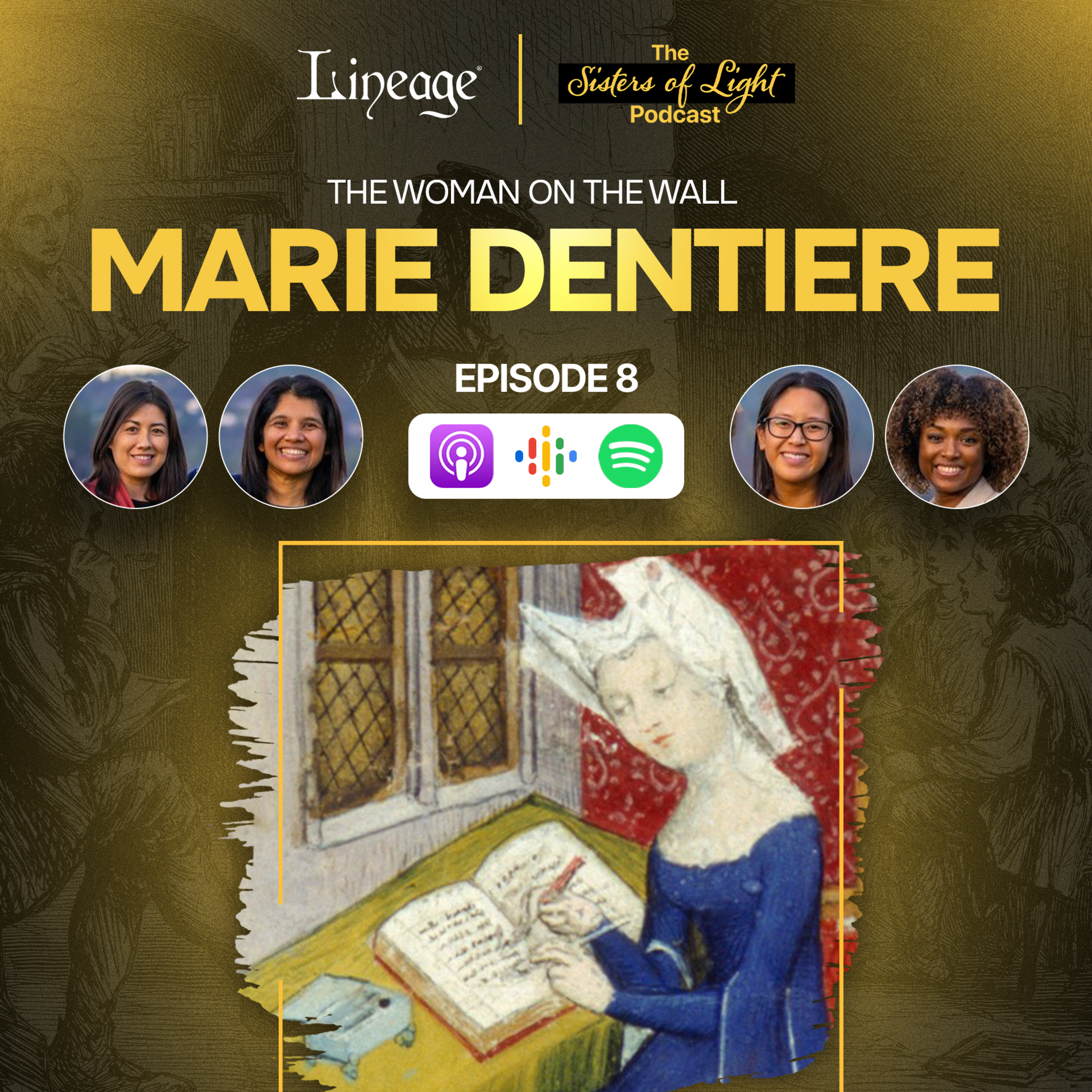 Marie Dentière | Sisters of Light Podcast episode artwork