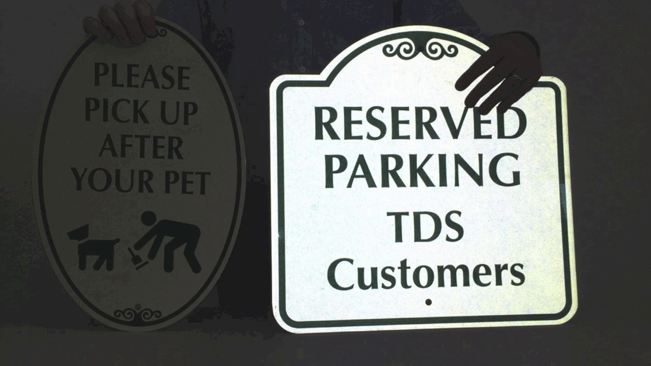 Reflective Designer Signs