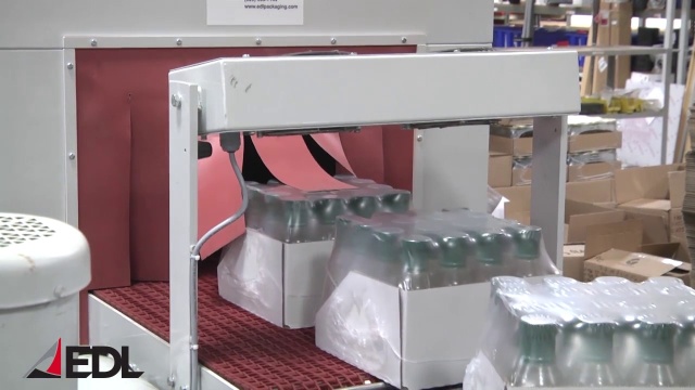 Inline Automatic Continuous Motion Tray Wrapper: Bottles and Jars (SV293)
