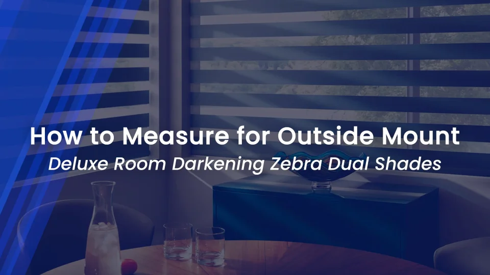 Deluxe Room Darkening Zebra Sheer Shades | Style & Comfort