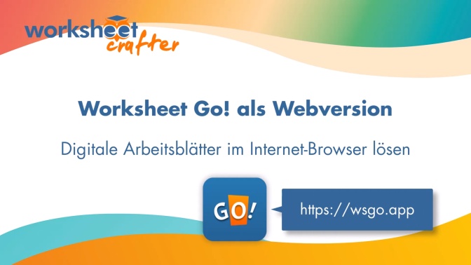 Worksheet Go! im Browser an fast jedem Gerät nutzen