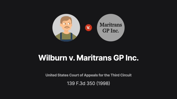 Wilburn v. Maritrans GP Inc.