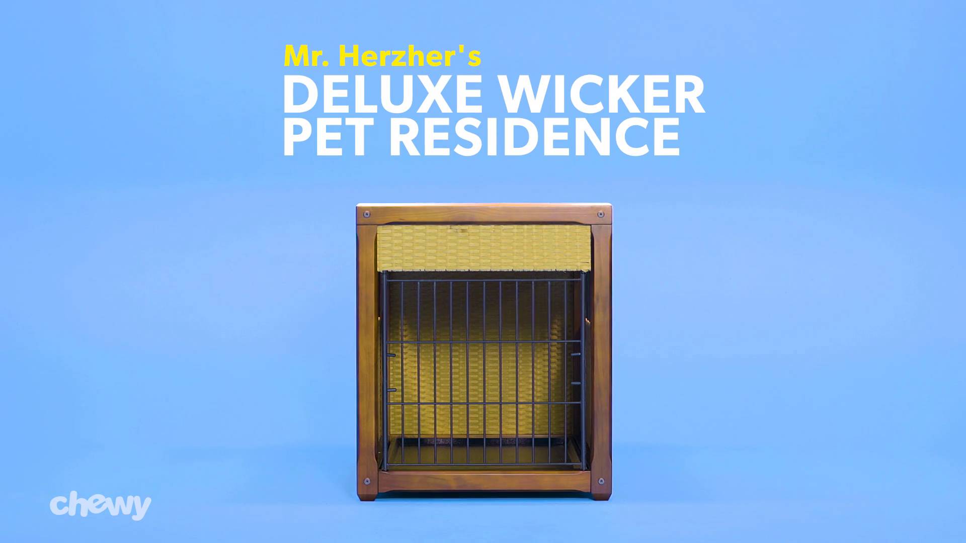 Mr herzher's best sale wicker dog crate