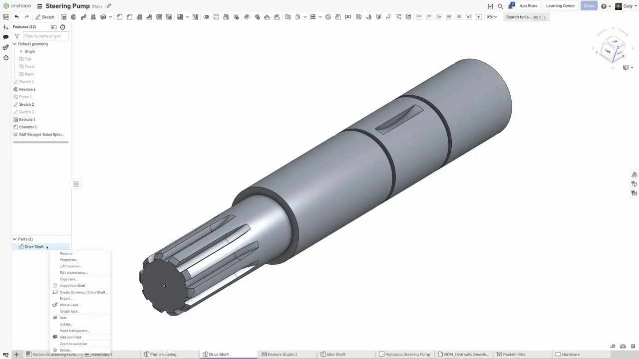 Improvements to Onshape - September 1st, 2023 — Onshape