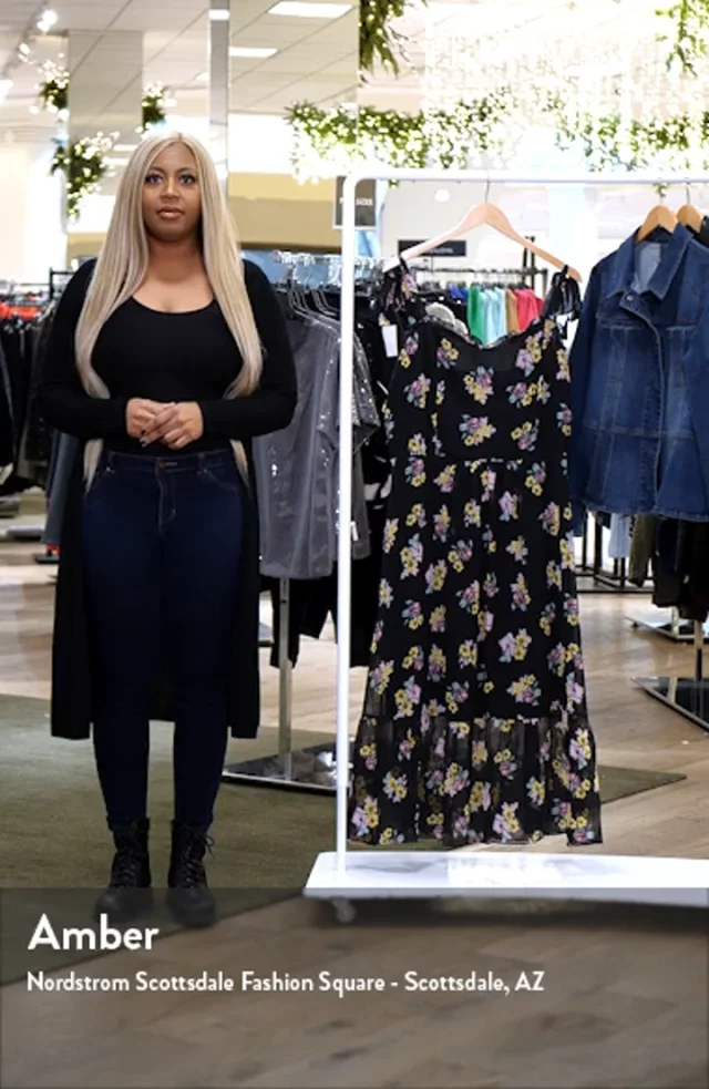 City Chic Ariadne Floral Sundress Nordstromrack