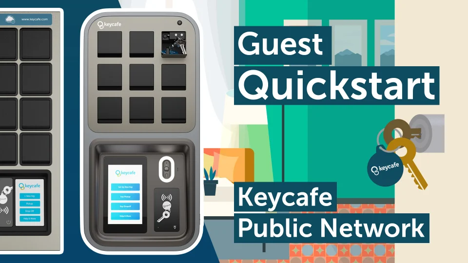 Keycafe 共有端末 - ゲストの鍵へのアクセスを自動化