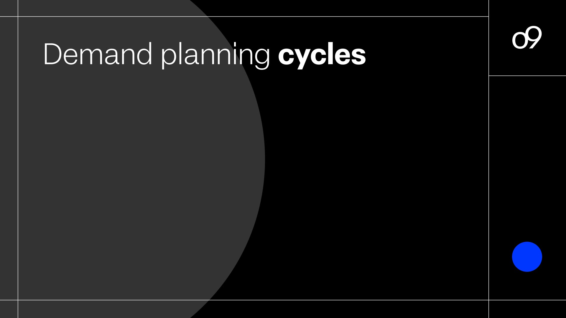 The Importance of the Cycle in Demand Planning